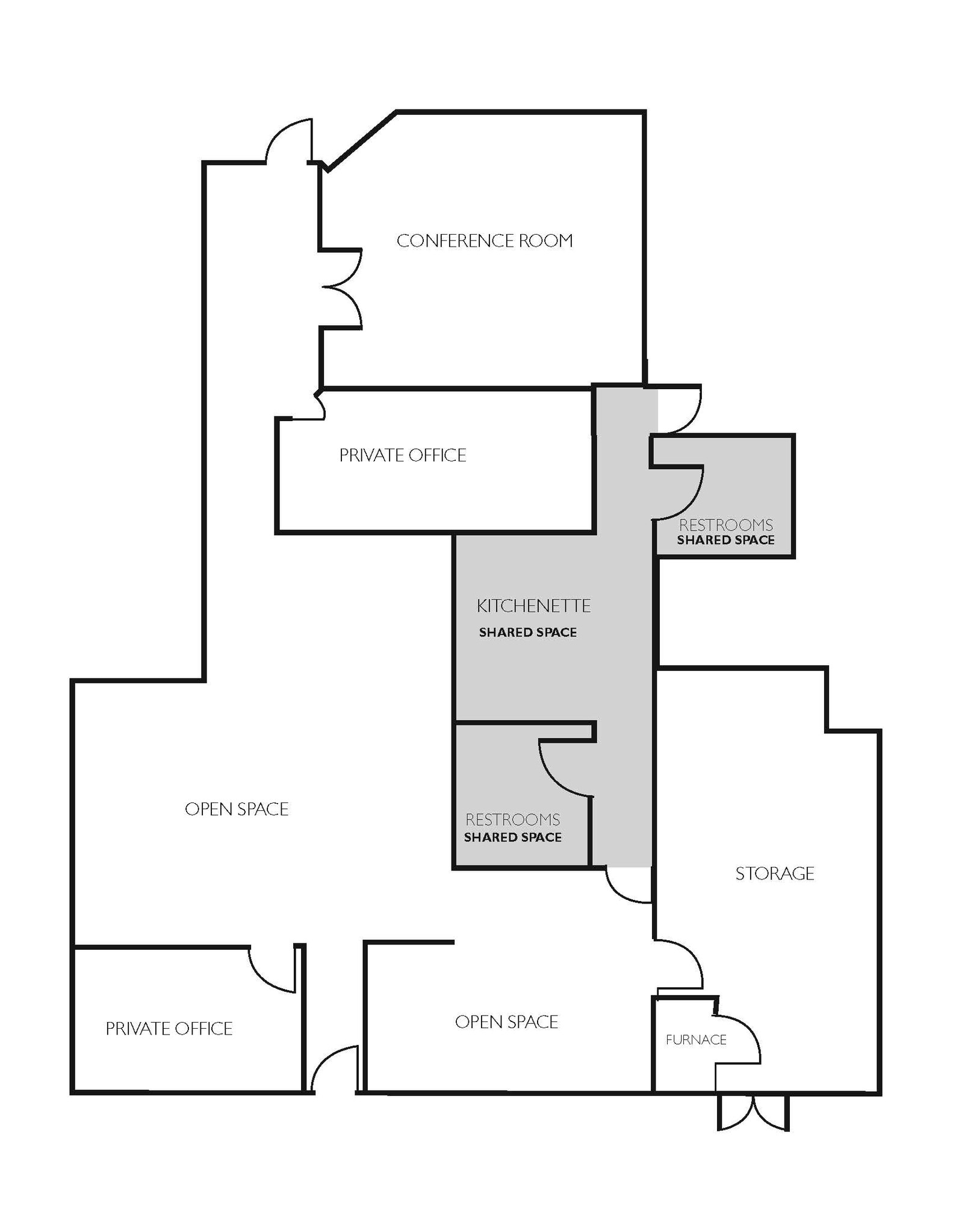 251-397 W 84th Dr, Merrillville, IN à louer Plan d’étage– Image 1 sur 1