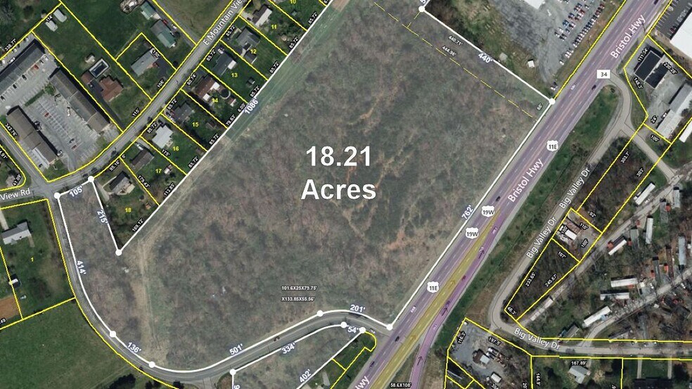 Tbd Bristol Hwy, Johnson City, TN à vendre - Photo de l’immeuble – Image 1 sur 15