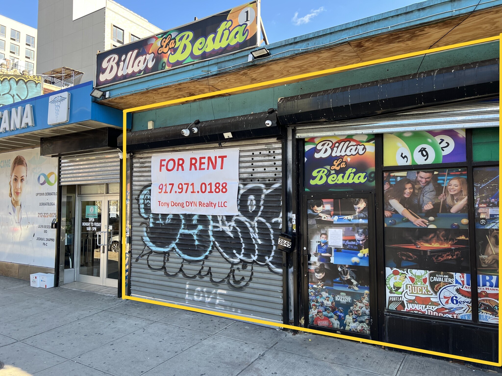 3845-3847 Tenth Ave, New York, NY à louer Photo principale– Image 1 sur 3