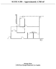11500 W Olympic Blvd, Los Angeles, CA à louer Plan d’étage– Image 1 sur 1
