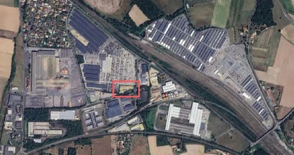 Quincieux, RHO - VUE AÉRIENNE  vue de carte