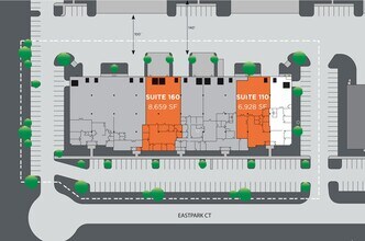 510 Eastpark Ct, Sandston, VA à louer Plan d’étage– Image 1 sur 1