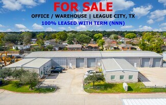 Plus de détails pour 1261 Butler Rd, League City, TX - Industriel/Logistique à vendre