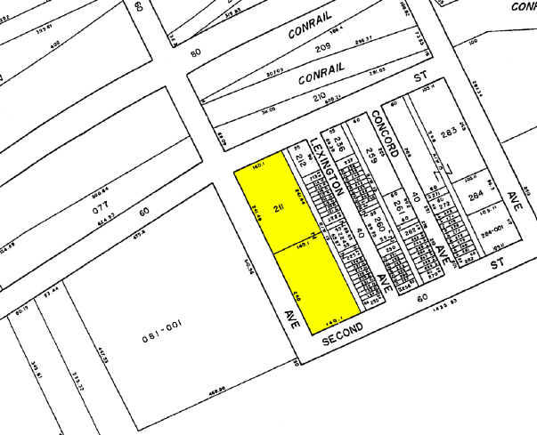 205 Eddystone Ave, Eddystone, PA à vendre - Plan cadastral – Image 3 sur 10