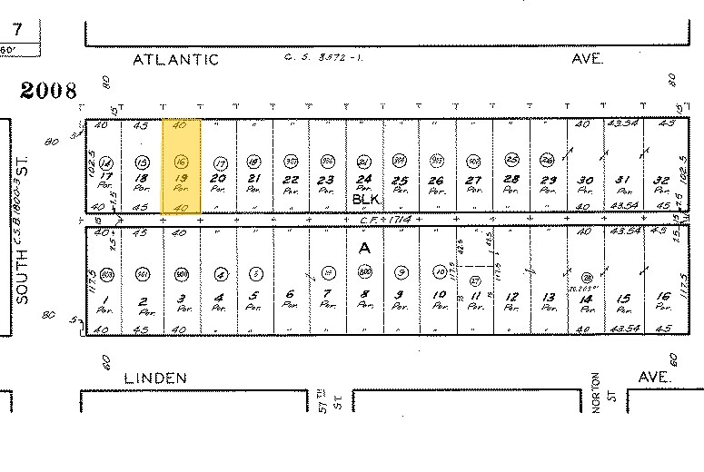 5723 Atlantic Ave, Long Beach, CA à louer - Plan cadastral – Image 2 sur 15