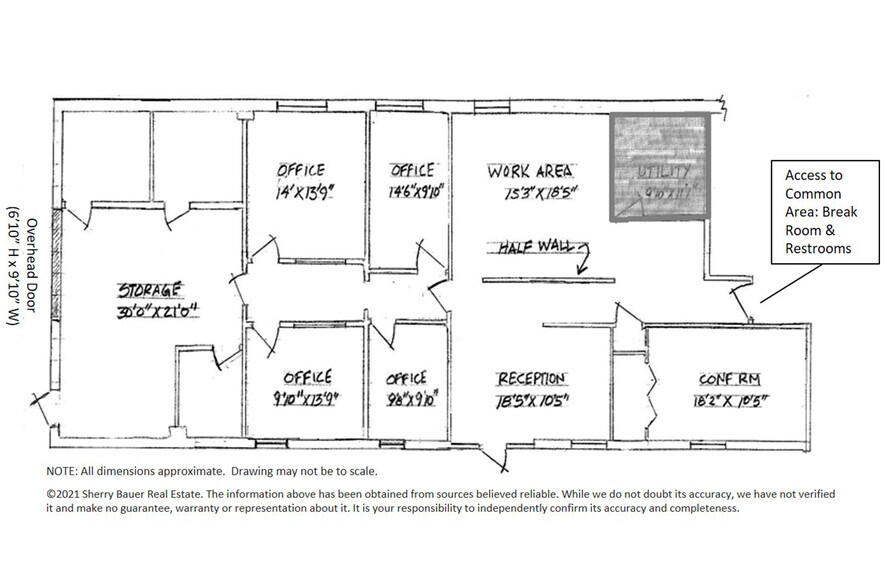 2950 W 12th St, Erie, PA à louer - Plan d’étage – Image 2 sur 9