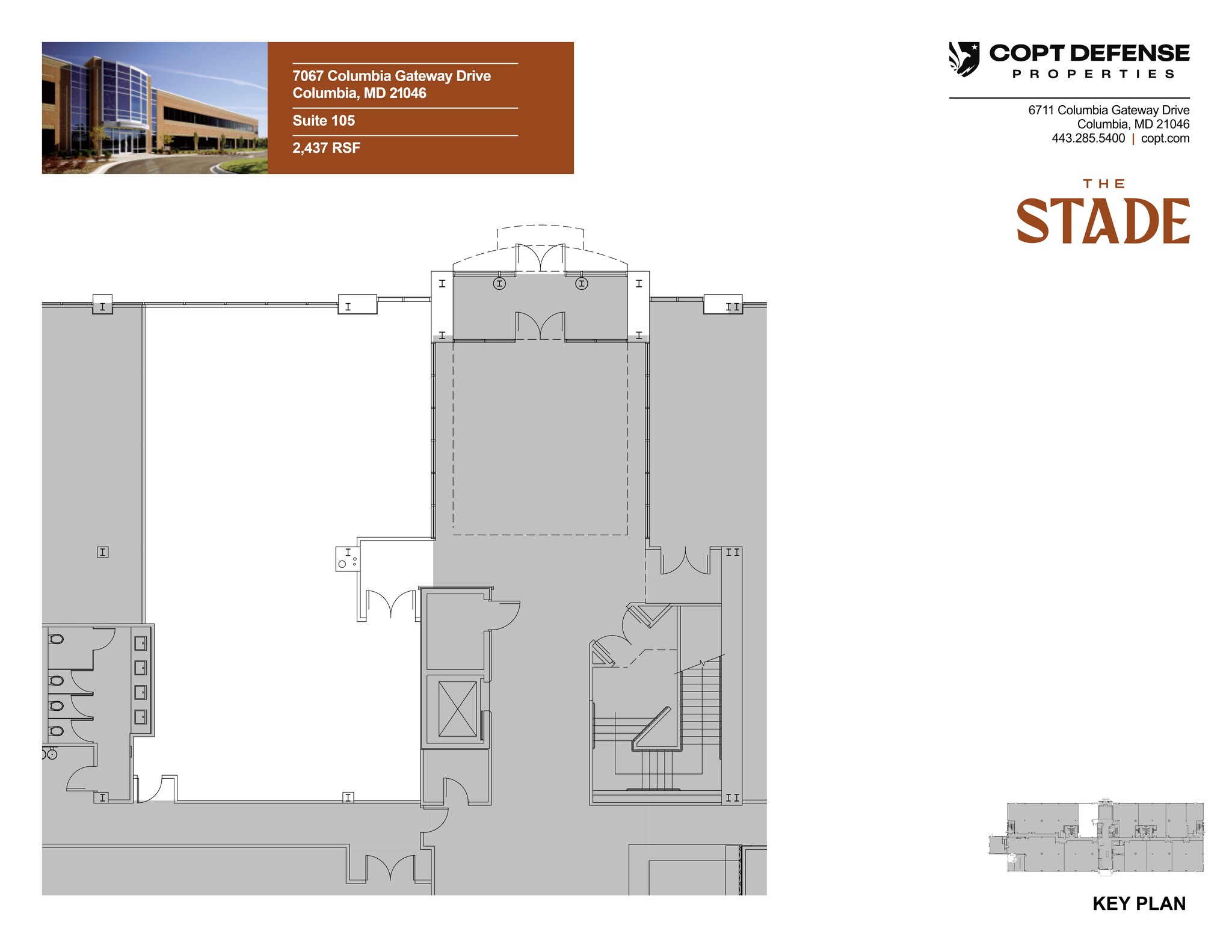 7067 Columbia Gateway Dr, Columbia, MD à louer Plan de site– Image 1 sur 1