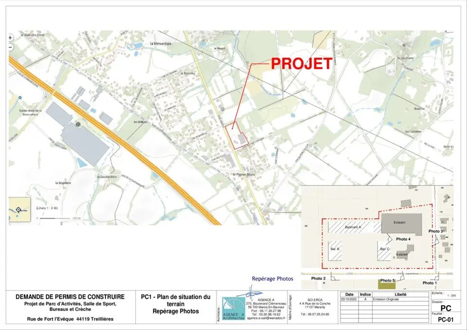 Local commercial dans Nantes à vendre Plan d’étage– Image 1 sur 17