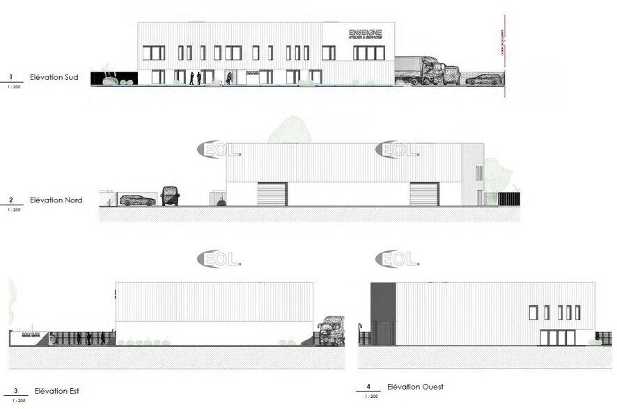 Local d’activités dans Pierrelatte à louer - Plan de site – Image 3 sur 5