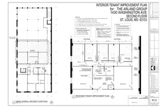 1430 Washington Ave, Saint Louis, MO à louer Plan de site– Image 1 sur 1