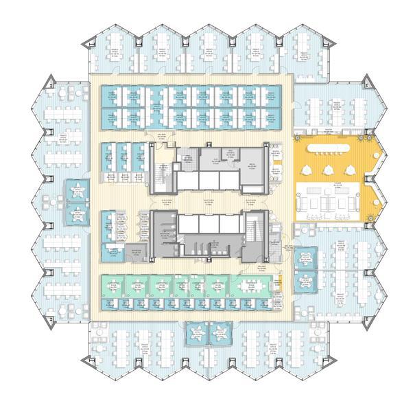 333 W San Carlos St, San Jose, CA à louer Plan d’étage– Image 1 sur 9