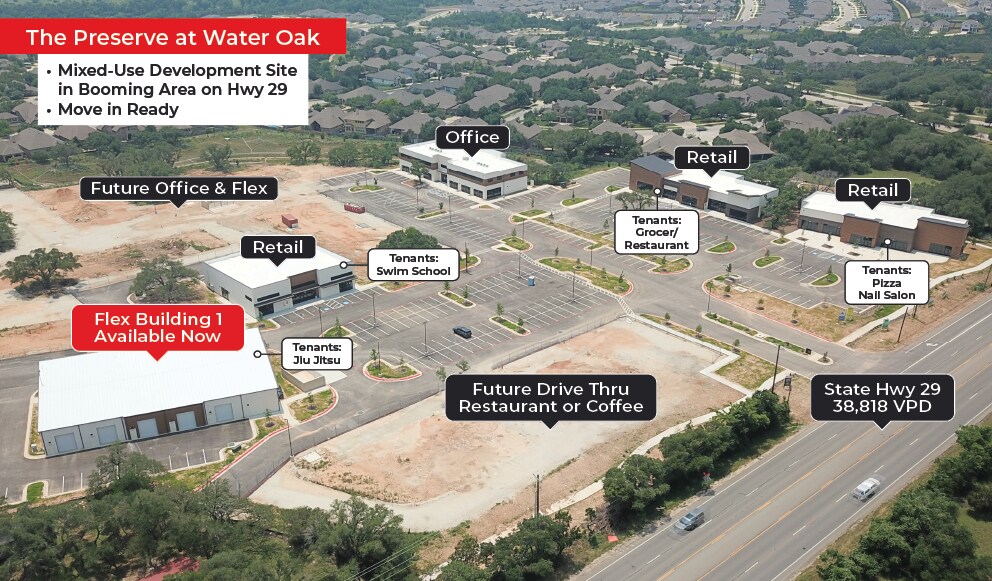 3701 W State Highway 29, Georgetown, TX à vendre Photo de l’immeuble– Image 1 sur 2