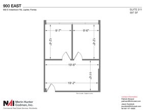 900 E Indiantown Rd, Jupiter, FL à louer Plan d’étage– Image 2 sur 4
