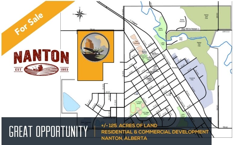 Hwy 2 S, Nanton, AB à vendre Photo principale– Image 1 sur 2