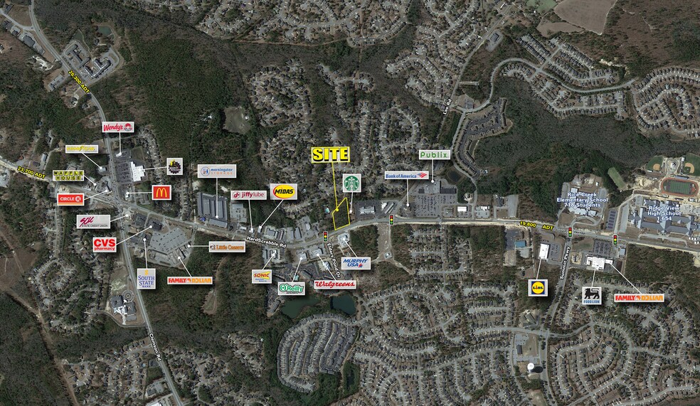 000 Hardscrabble Rd, Columbia, SC à louer - Aérien – Image 2 sur 4