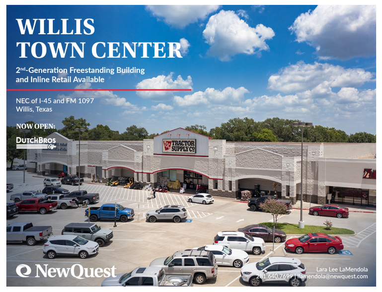 12466 I 45 N, Willis, TX à louer - Photo de l’immeuble – Image 1 sur 3