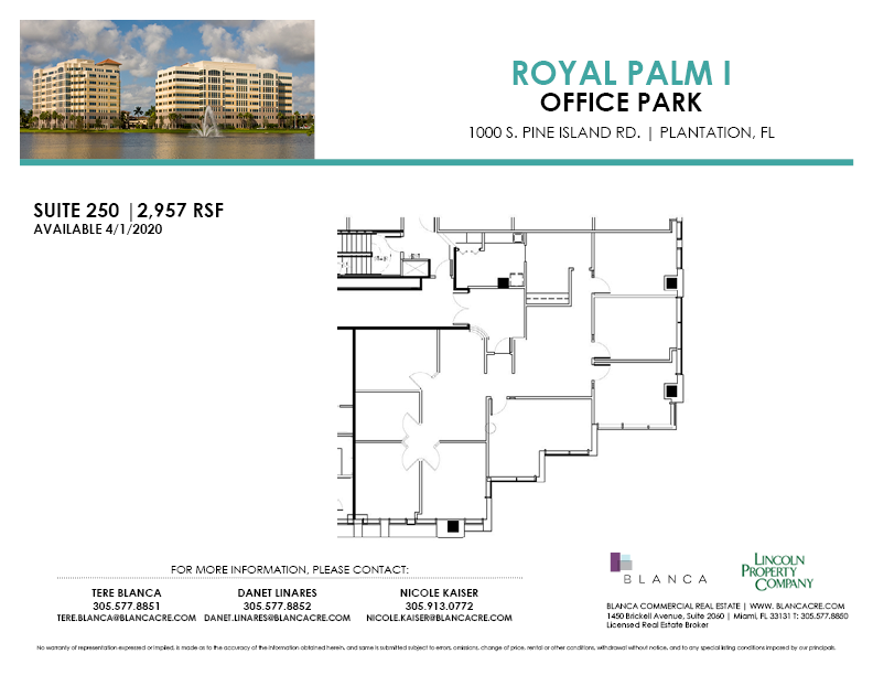 1000 S Pine Island Rd, Plantation, FL à louer Plan d’étage– Image 1 sur 1