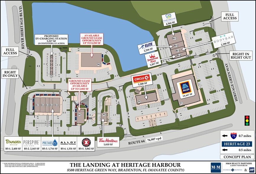 8260 Heritage Green way, Bradenton, FL à louer - Plan de site – Image 1 sur 7
