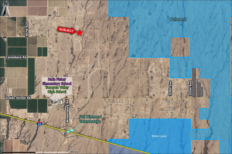 37608 W San Juan Ave, Tonopah, AZ à vendre - Aérien – Image 2 sur 5
