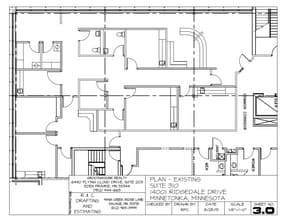 14001 Ridgedale Dr, Minnetonka, MN à louer Plan d’étage– Image 1 sur 2