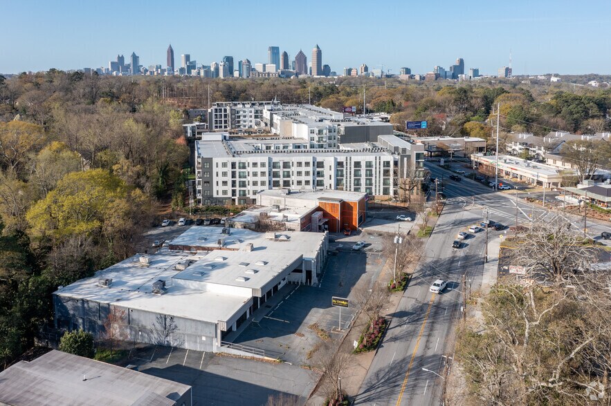 1747 Cheshire Bridge Rd NE, Atlanta, GA à vendre - Aérien – Image 3 sur 6