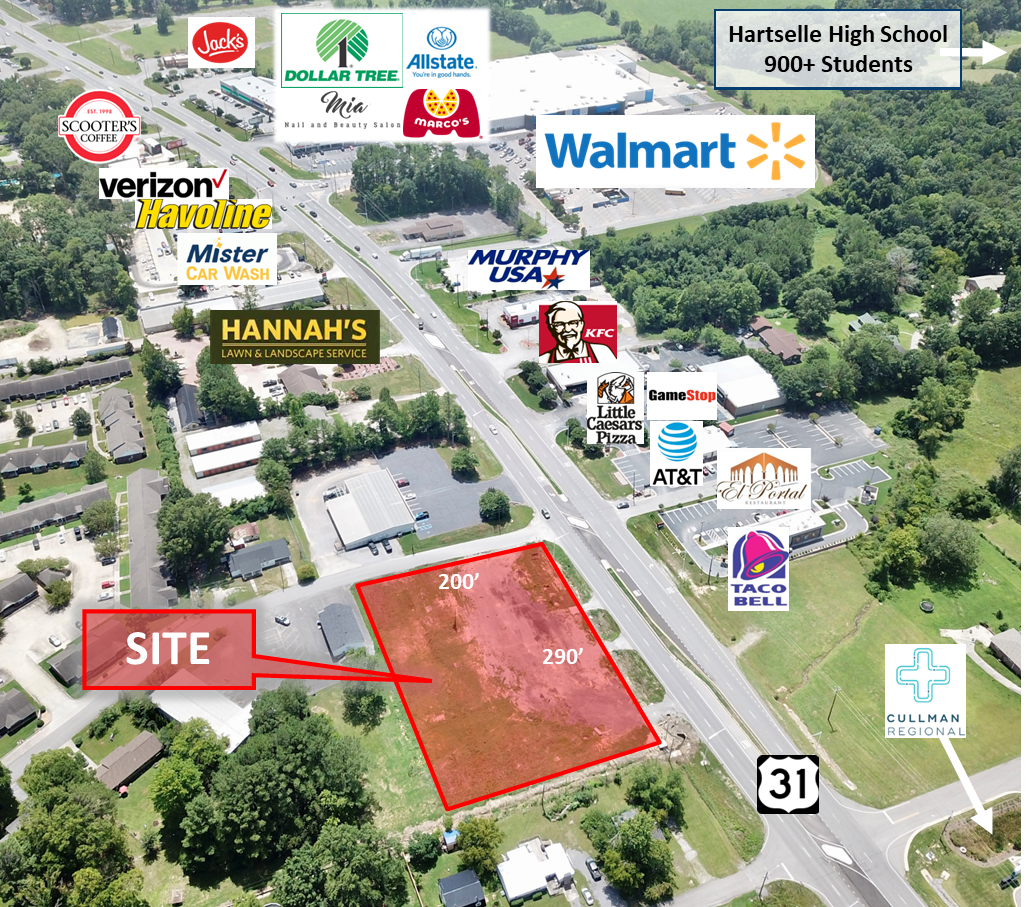 1410 US-31, Hartselle, AL à vendre Photo de l’immeuble– Image 1 sur 4