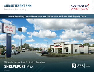 Plus de détails pour 117 N Service Rd E, Ruston, LA - Local commercial à vendre