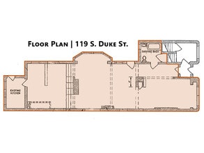 119 S Duke St, York, PA à louer Plan d’étage– Image 1 sur 5