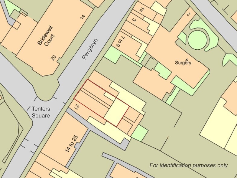 17-19 Pen Y Bryn, Wrexham à vendre - Plan de site – Image 2 sur 5
