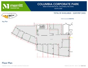 8830 Stanford Blvd, Columbia, MD à louer Plan d’étage– Image 1 sur 1