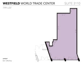 185 Greenwich St, New York, NY à louer Plan d’étage– Image 1 sur 3