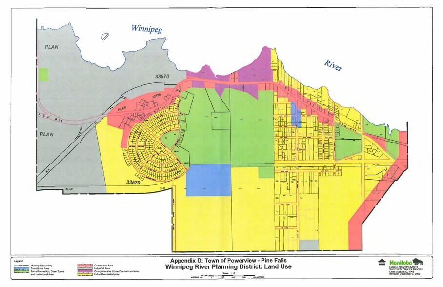 Linden Rd, Powerview-Pine Falls, MB à vendre - Plan cadastral – Image 2 sur 4