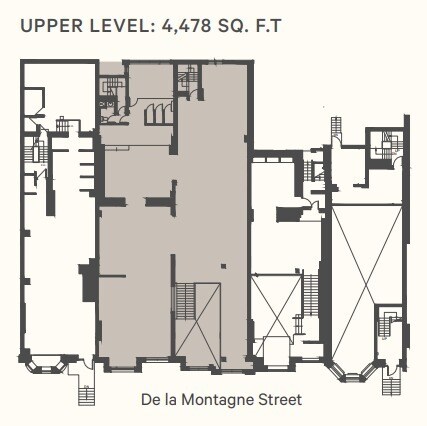 2090-2130 de la Montagne, Montréal, QC à louer Plan d’étage– Image 1 sur 1