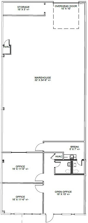 1100-1120 Luke St, Irving, TX à louer Plan d’étage– Image 1 sur 1