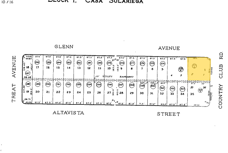 2761 N Country Club Rd, Tucson, AZ à louer - Plan cadastral – Image 2 sur 8