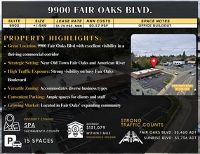 9900-9912 Fair Oaks Blvd, Fair Oaks, CA à louer Photo intérieure– Image 2 sur 2