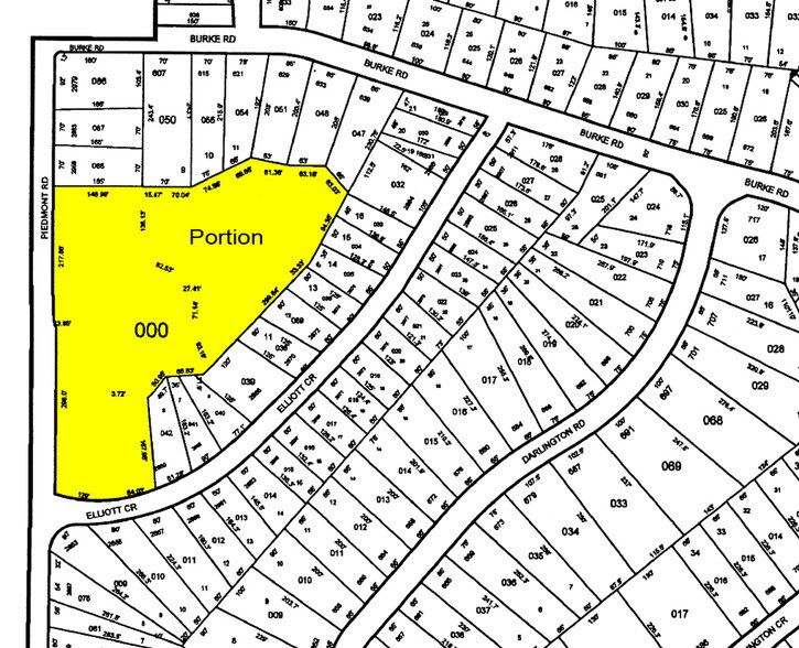 2941 Piedmont Rd Ne, Atlanta, GA à louer - Plan cadastral – Image 3 sur 3