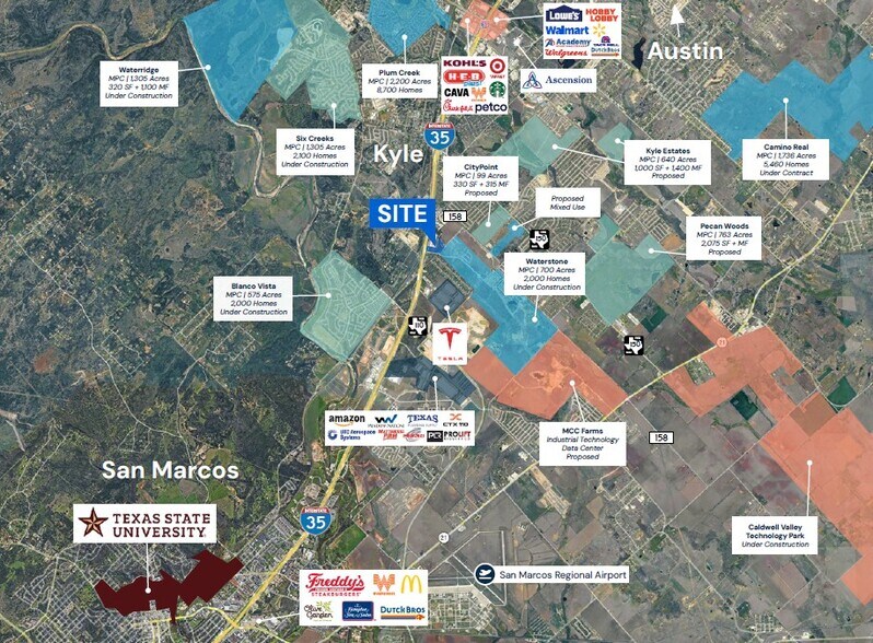 I35 & Waterstone Blvd, Kyle, TX à vendre - Photo de l’immeuble – Image 2 sur 3