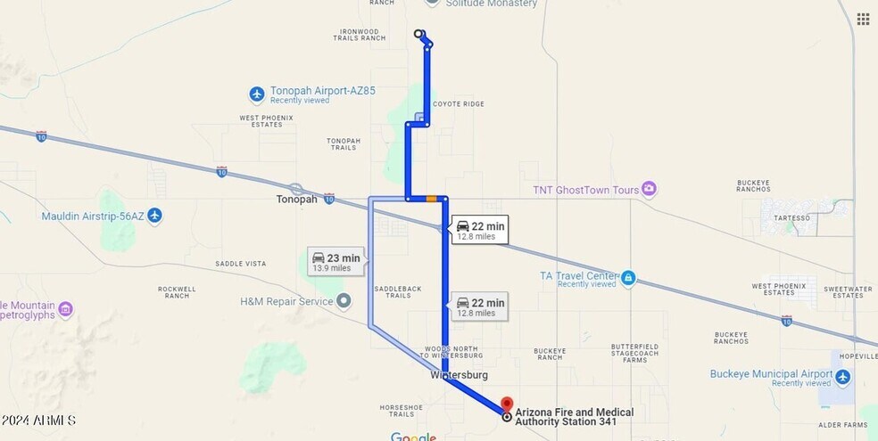 384th N of Orange Wood 2 ave, Tonopah, AZ à vendre - Photo de l’immeuble – Image 3 sur 5