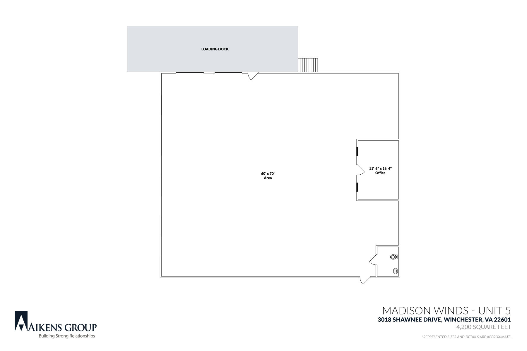 3018 Shawnee Dr, Winchester, VA à louer Plan d’étage– Image 1 sur 1