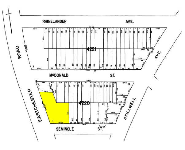 2050 E Eastchester Rd, Bronx, NY à louer - Plan cadastral – Image 3 sur 11
