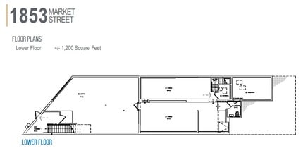 1853-1857 Market St, San Francisco, CA à louer Plan d’étage– Image 1 sur 1