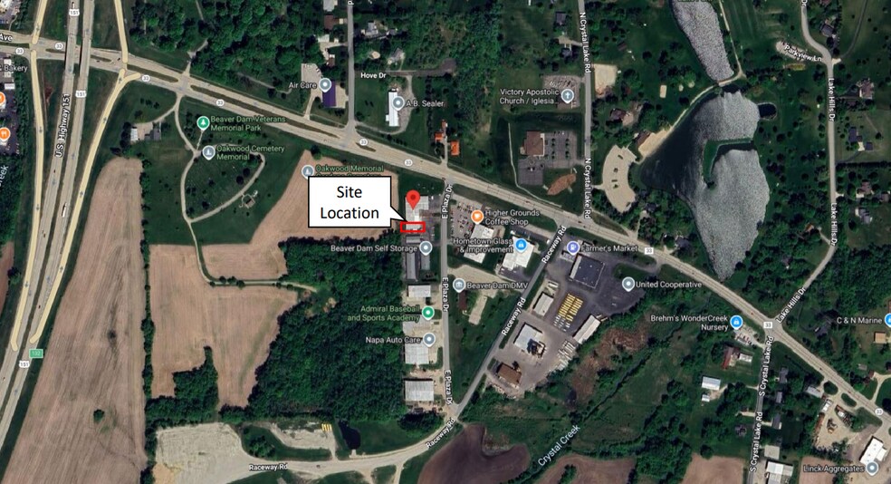 N7153 E Plaza Dr, Beaver Dam, WI à louer - Aérien – Image 3 sur 7