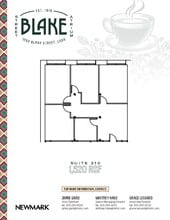 1730 Blake St, Denver, CO à louer Plan d’étage– Image 1 sur 1