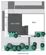 8829-8835 Complex Dr, San Diego, CA à louer Plan de site– Image 2 sur 2