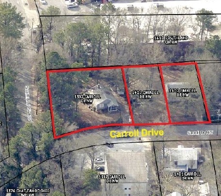 1392-1402 Carroll Dr, Atlanta, GA à vendre - Aérien – Image 2 sur 3