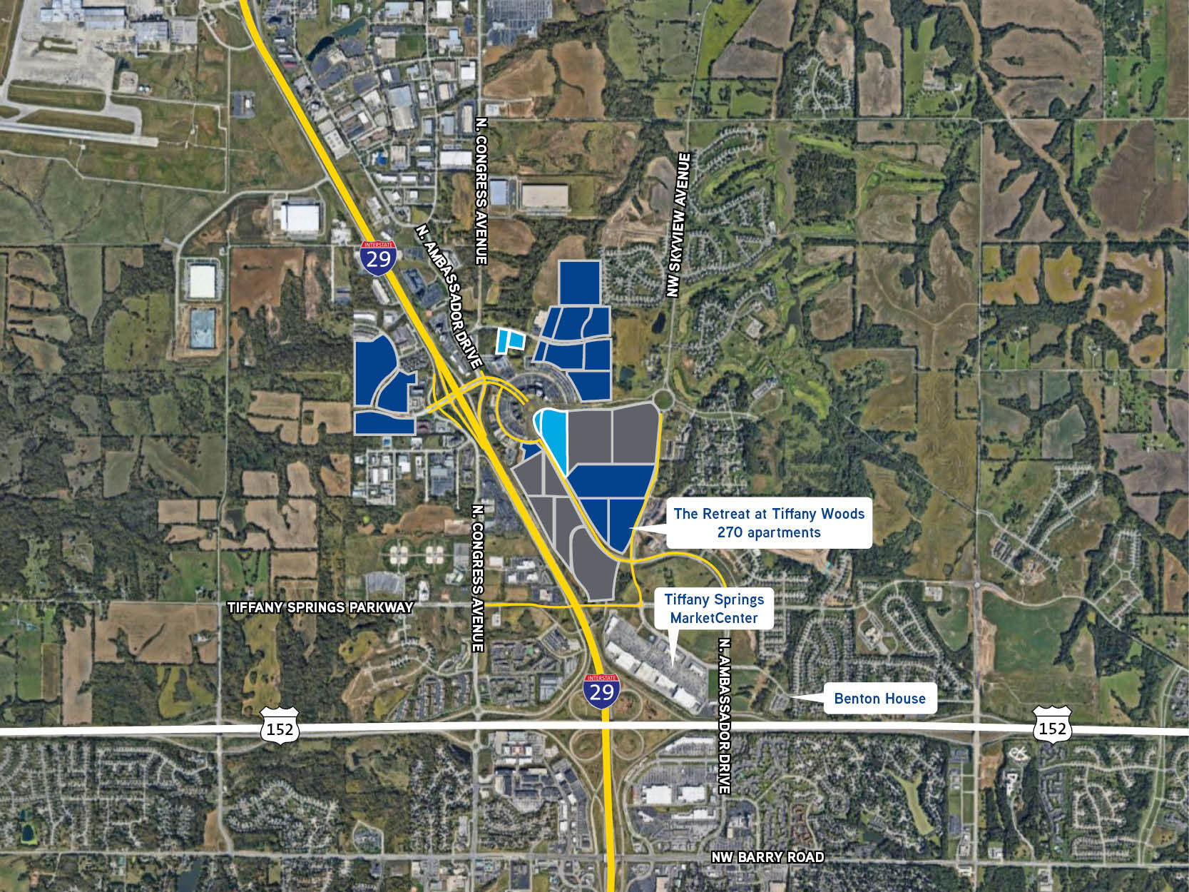 Ambassador Drive And Tiffany Springs, Kansas City, MO à vendre Photo de l’immeuble– Image 1 sur 2