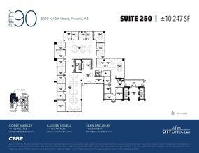 5090 N 40th St, Phoenix, AZ à louer Plan d’étage– Image 1 sur 1