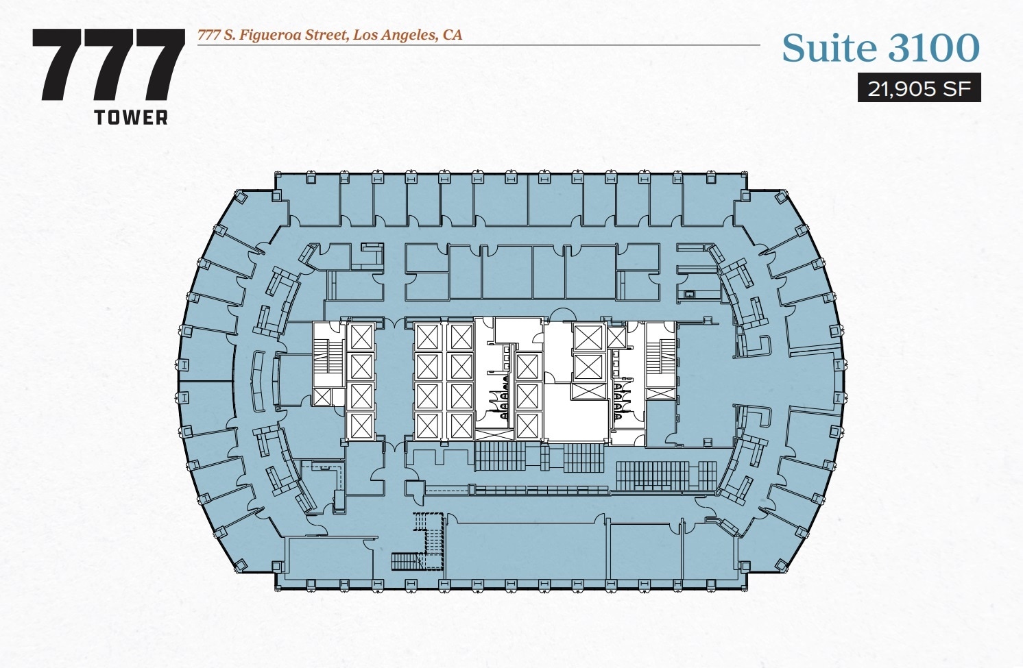 777 S Figueroa St, Los Angeles, CA à louer Plan d’étage– Image 1 sur 1