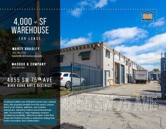 Plus de détails pour 4831-4869 SW 75th Ave, Miami, FL - Industriel/Logistique à louer